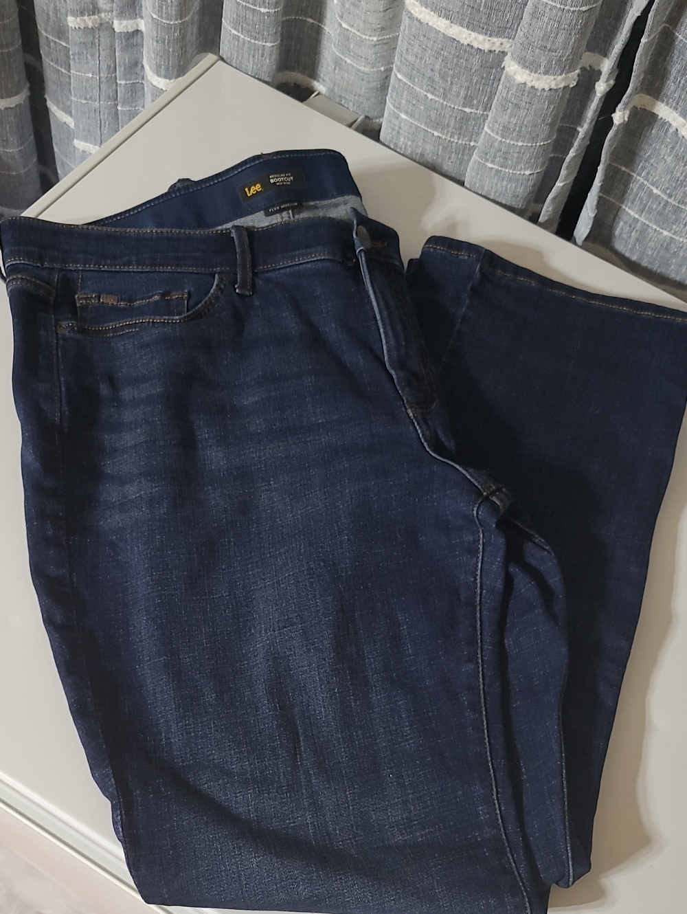 Lee Dark Indigo Flex Motion Bootcut Jeans
